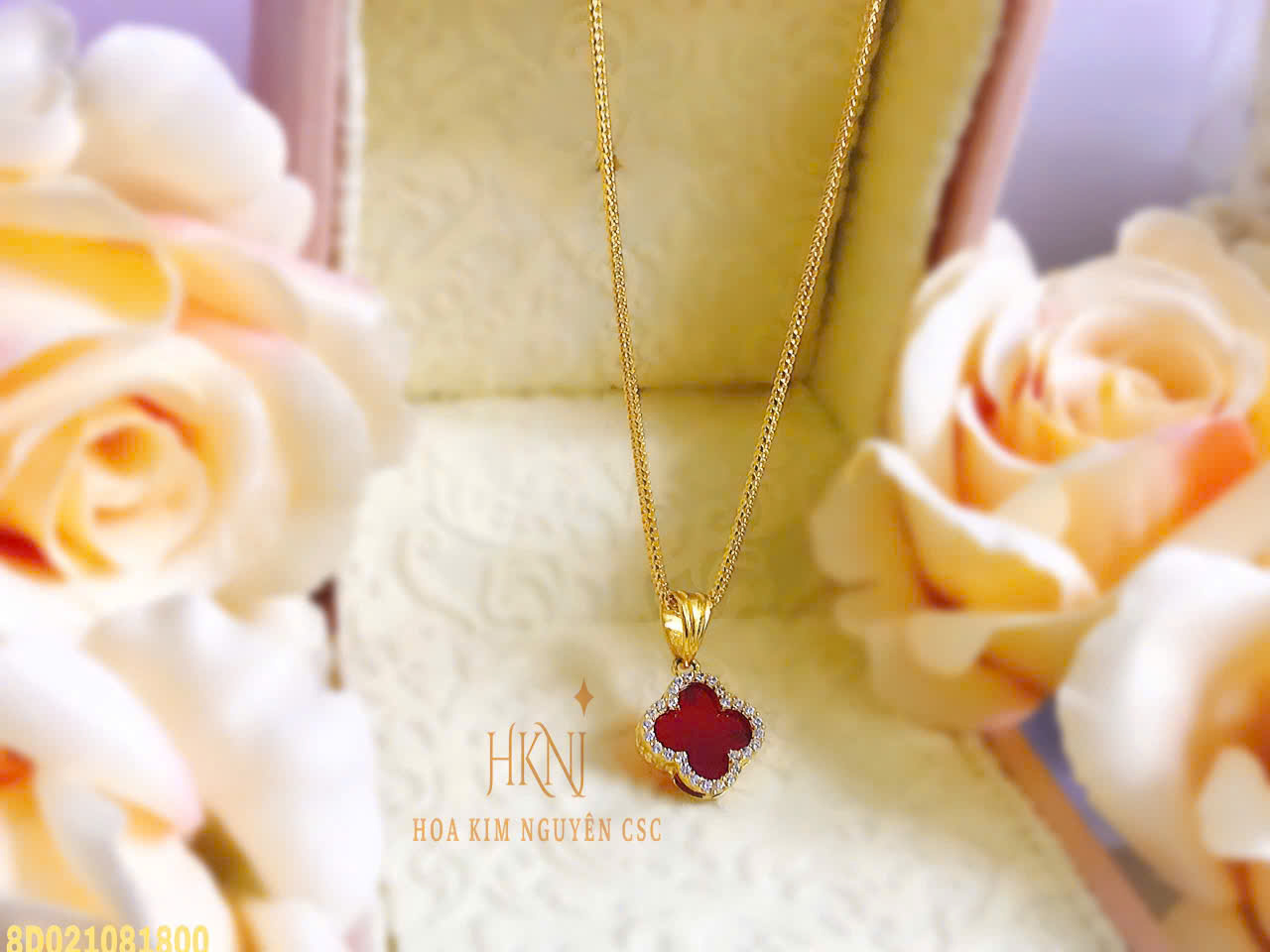  Dây chuyền vàng 8D021081800
