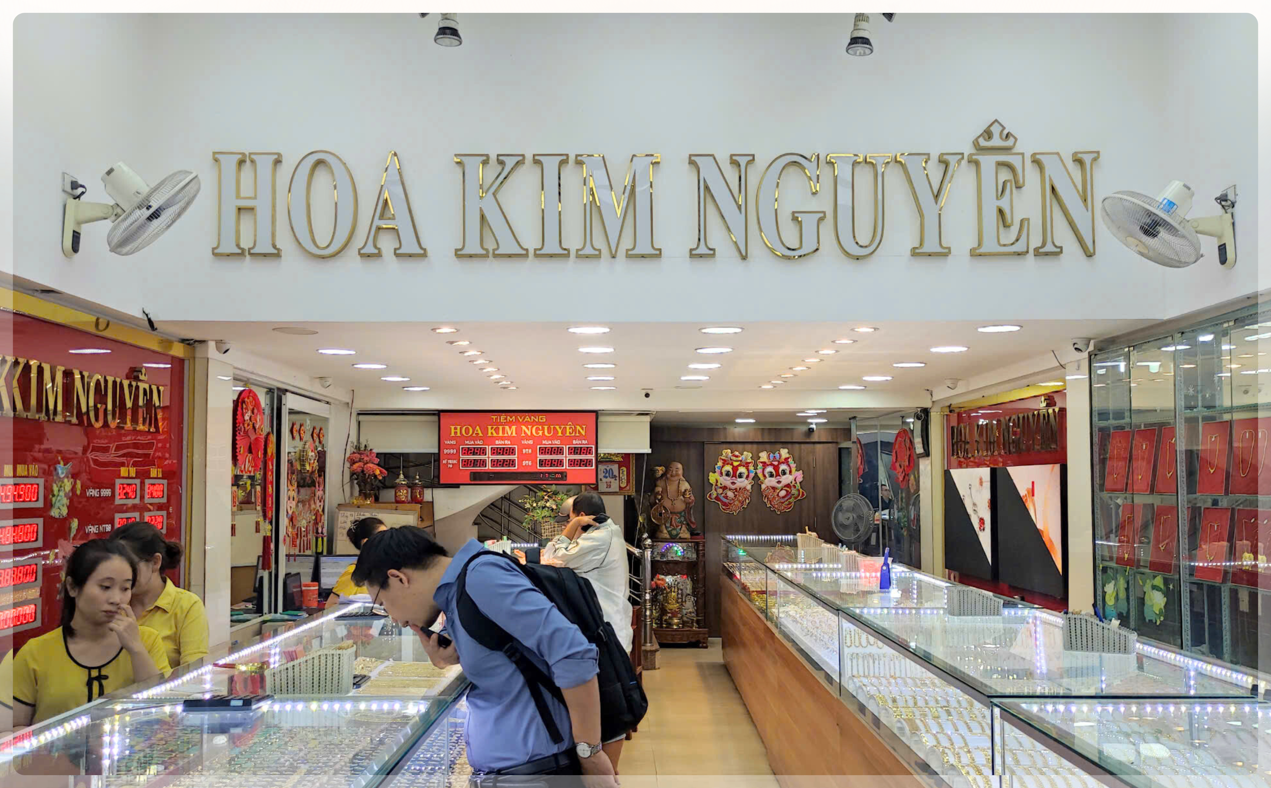 Trang sức Hoa Kim Nguyên chuyên cung cấp trang sức vàng